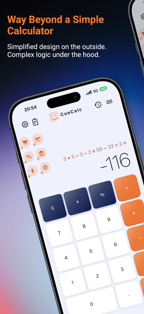 Way beyond a simple calculator.