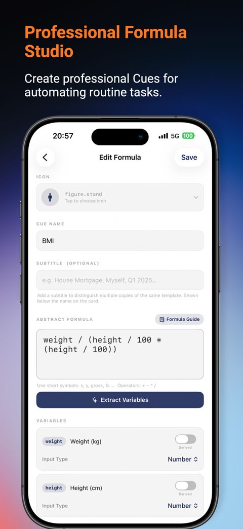 Formula Studio.